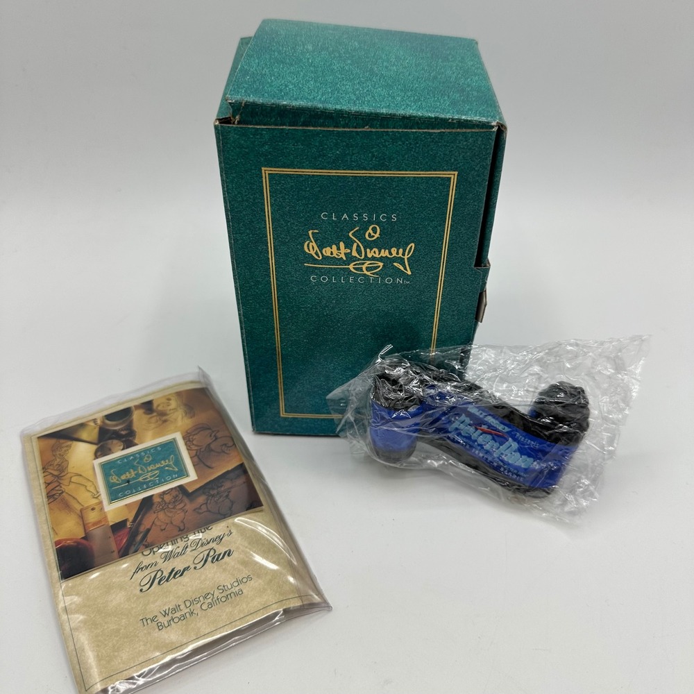WDCC Walt Disney Classics Collection Peter Pan Opening Title Scroll Figurine